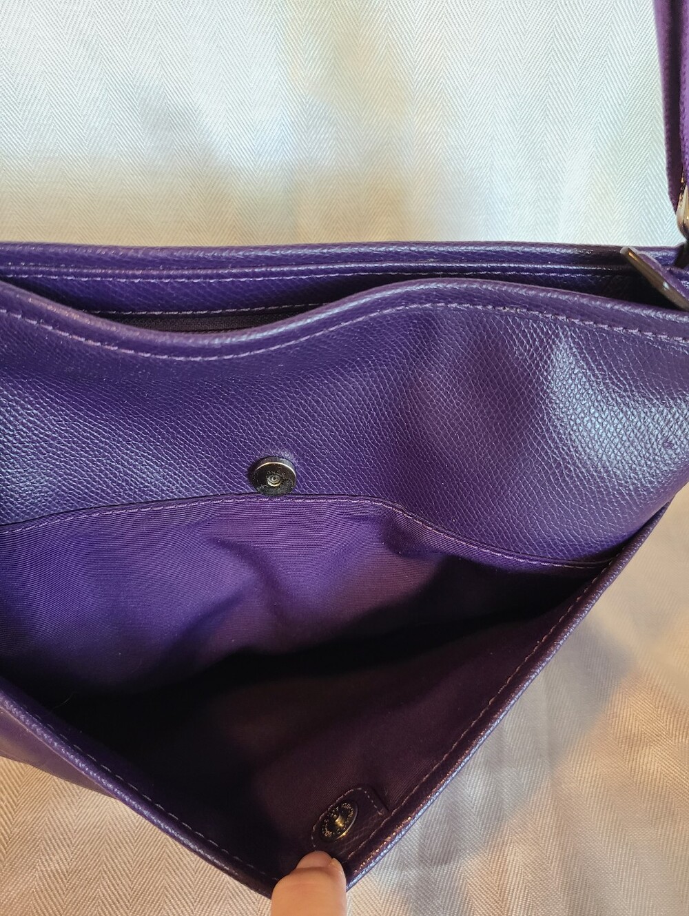 Coach Signature Nylon Spencer Crossbody Bag - Picture 5 of 11